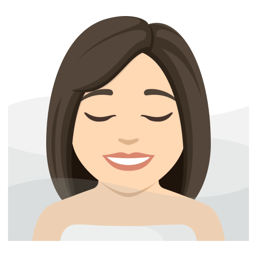 Mulher Na Sauna: Pele Clara para JoyPixels 10.0