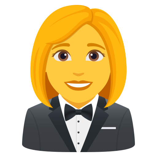 Mulher De Smoking para JoyPixels 10.0