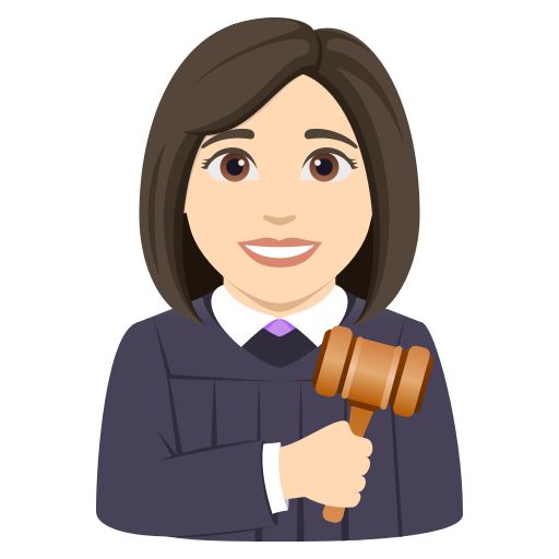 Juíza: Pele Clara para JoyPixels 10.0