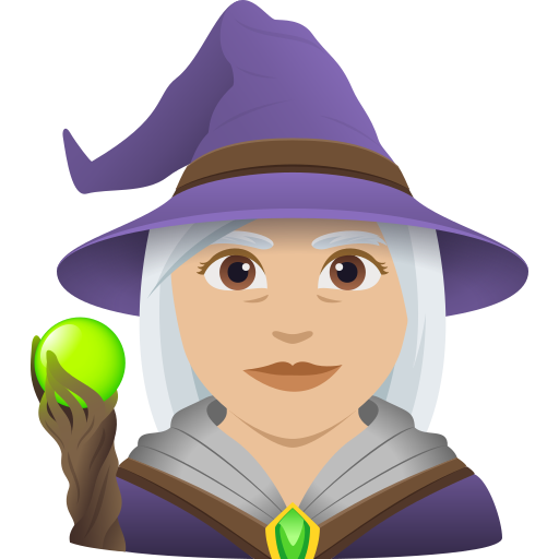 Maga: Pele Morena Clara para JoyPixels 10.0