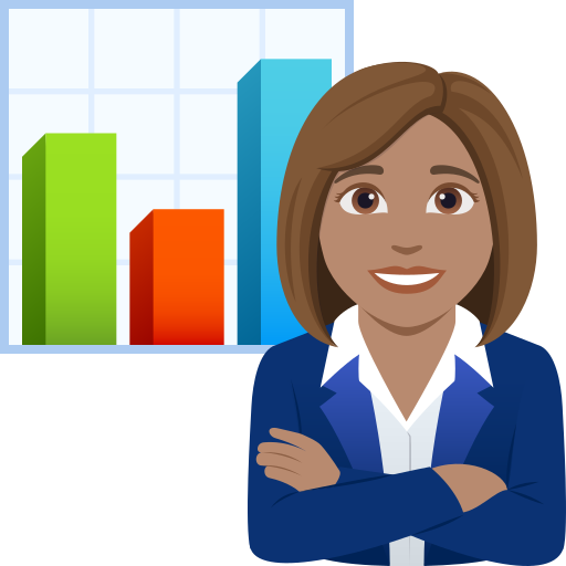 Funcionária De Escritório: Pele Morena para JoyPixels 10.0