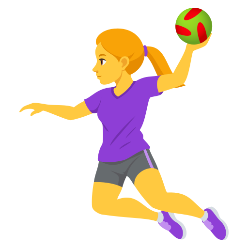 Jogadora De Handebol para JoyPixels 10.0