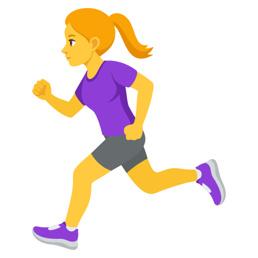 Mulher Correndo para JoyPixels 10.0