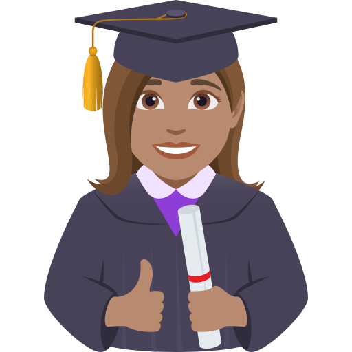 Aluna: Pele Morena para JoyPixels 10.0