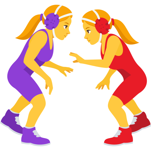 Mulheres Lutando para JoyPixels 10.0