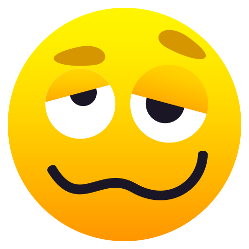 Wajah pusing karena mabuk untuk JoyPixels 10.0