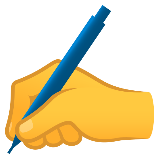 Escrevendo À Mão para JoyPixels 10.0