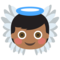 Bebé Ángel: Tono de Piel Oscuro Medio
