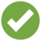Botón De Marca De Verificación