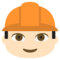 Profesional De La Construcción: Tono de Piel Claro