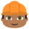 Profesional De La Construcción: Tono de Piel Oscuro Medio