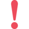 Exclamación Roja