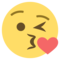 Cara Lanzando Un Beso