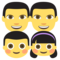Familia: Hombre, Hombre, Niña, Niño