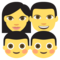 Familia: Hombre, Mujer, Niño, Niño