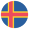 Bandera: Islas Åland