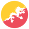 Bandera: Bután