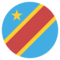 Bandera: República Democrática del Congo