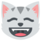 Gato Sonriendo Con Ojos Sonrientes