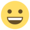 Cara Sonriendo Con Ojos Grandes