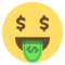Cara Con Lengua De Dinero
