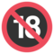 Prohibido Para Menores De 18 Años
