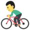Persona En Bicicleta