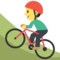 Persona En Bicicleta De Montaña