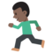 Persona Corriendo: Tono de Piel Oscuro