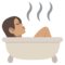 Persona En La Bañera: Tono de Piel Medio