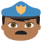 Agente De Policía: Tono de Piel Oscuro Medio