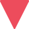 Triángulo Rojo Hacia Abajo