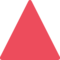 Triángulo Rojo Hacia Arriba