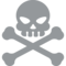 Calavera Y Huesos Cruzados