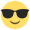 Cara Sonriendo Con Gafas De Sol