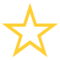 Estrella Blanca Mediana