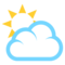 Sol Detrás De Una Nube Grande