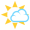 Sol Detrás De Una Nube Pequeña