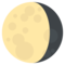 Luna Gibosa Menguante