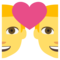 زوجان بقلب: رجل، رجل