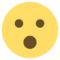 وجه بفم مفتوح