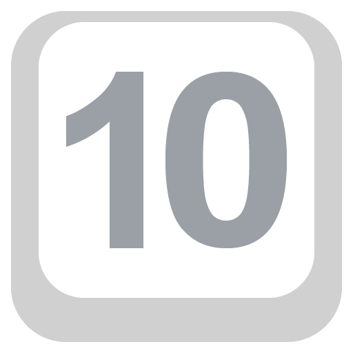 مفتاح: 10