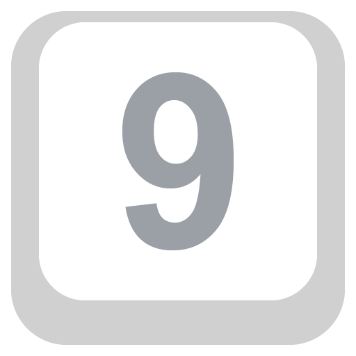 مفتاح الرقم 9