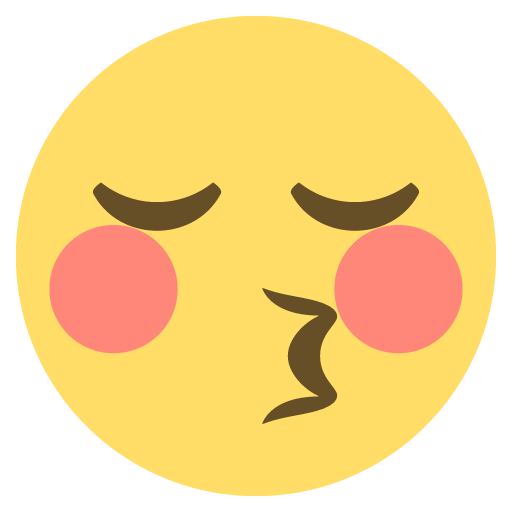 وجه يقبّل بعينين مغلقتين