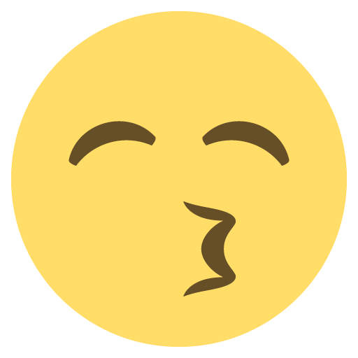 وجه يقبّل بعينين باسمتين