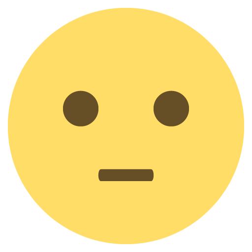 وجه محايد