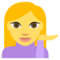 شخص بيد مائلة