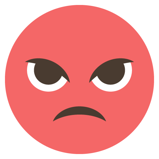 وجه مشتاط غضبًا
