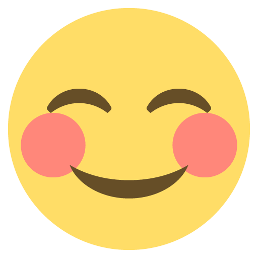 وجه باسم بعينين باسمتين