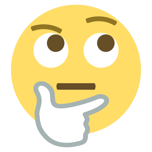 وجه يفكر